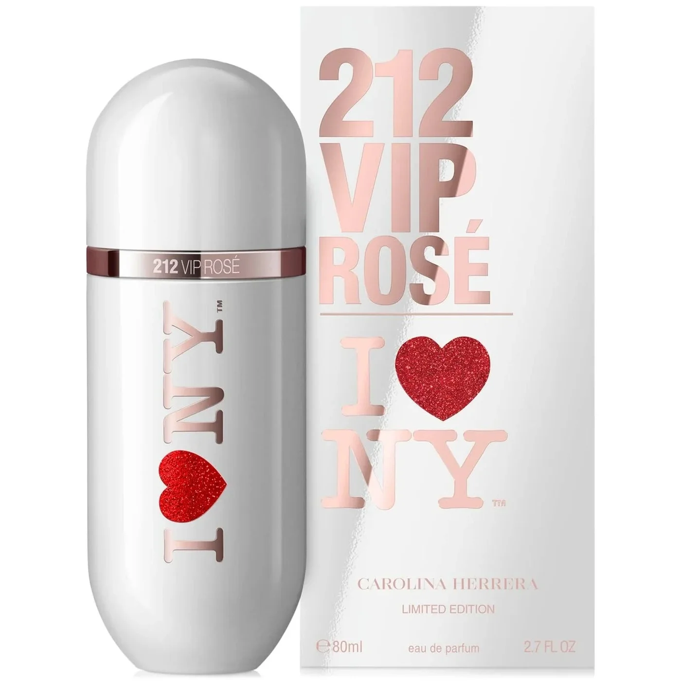 212 VIP Rose I love NY 2.7 oz for women bottle