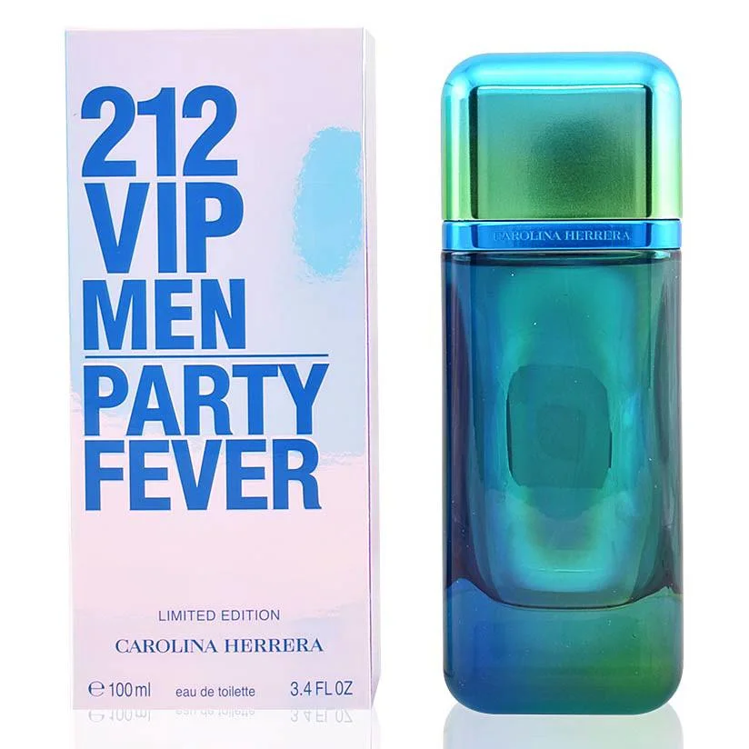 212 VIP Men Party Fever 3.4 oz EDT for men bottle