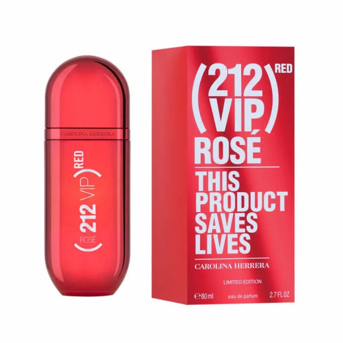 212 VIP Rose Red Edition 2.7 oz for women bottle