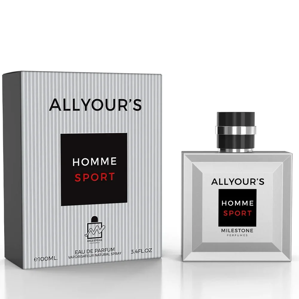 Homme Sport All Yours 3.4 oz EDP for men bottle