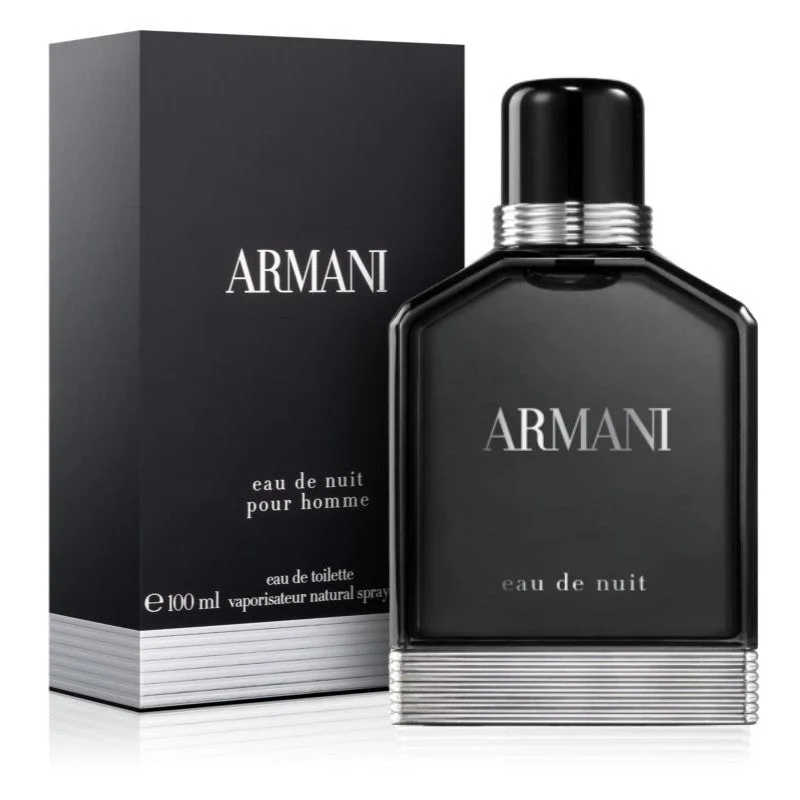 Armani Eau De Nuit 3.4 oz EDT for men bottle