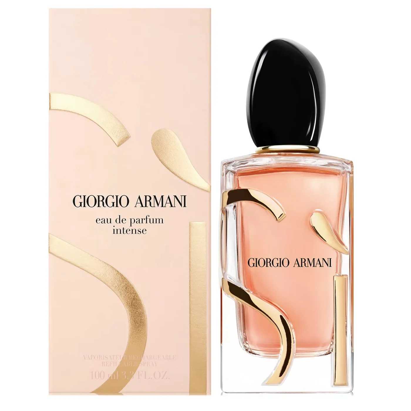 Giorgio Armani Si Intense Refillable 3.4 oz EDP for women bottle