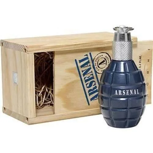 Arsenal Blue 3.4 oz EDP for men bottle