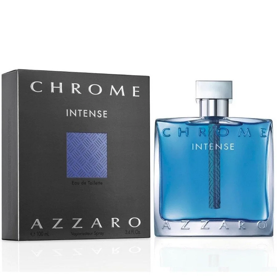 Azzaro Chrome Intense 3.4 oz EDT for men bottle