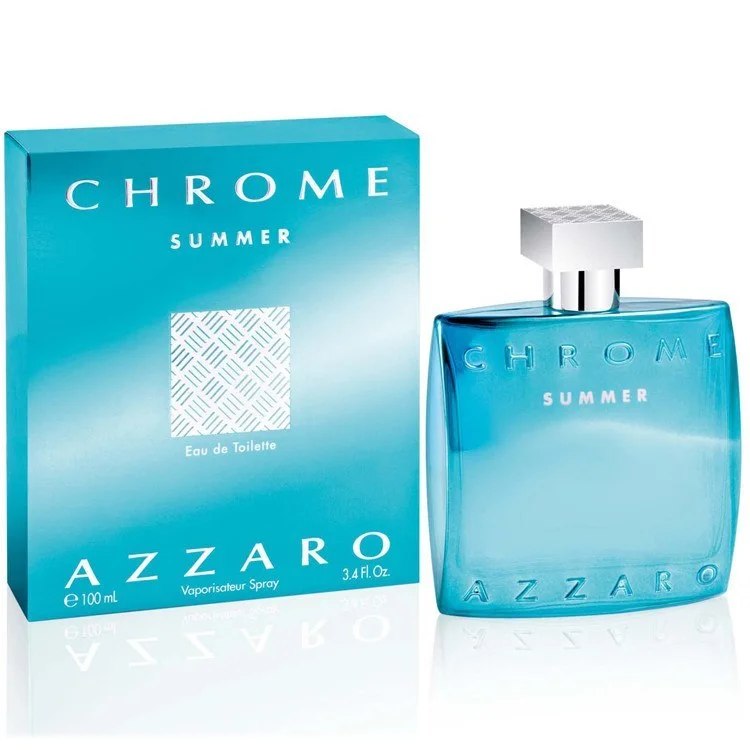 Chrome Summer Edt.3.4 oz EDT for men bottle