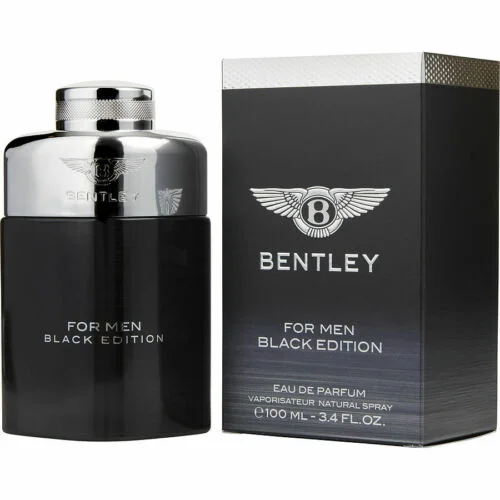 Bentley Black Edition 3.4 oz EDP for men bottle
