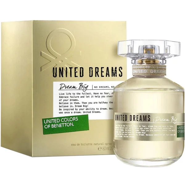 Benetton Dream Big 2.7 oz EDT for women bottle