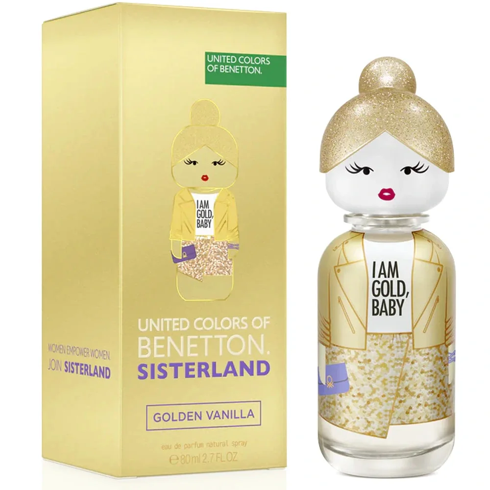 Sisterland Golden Vanilla 2.7 oz EDP for women bottle