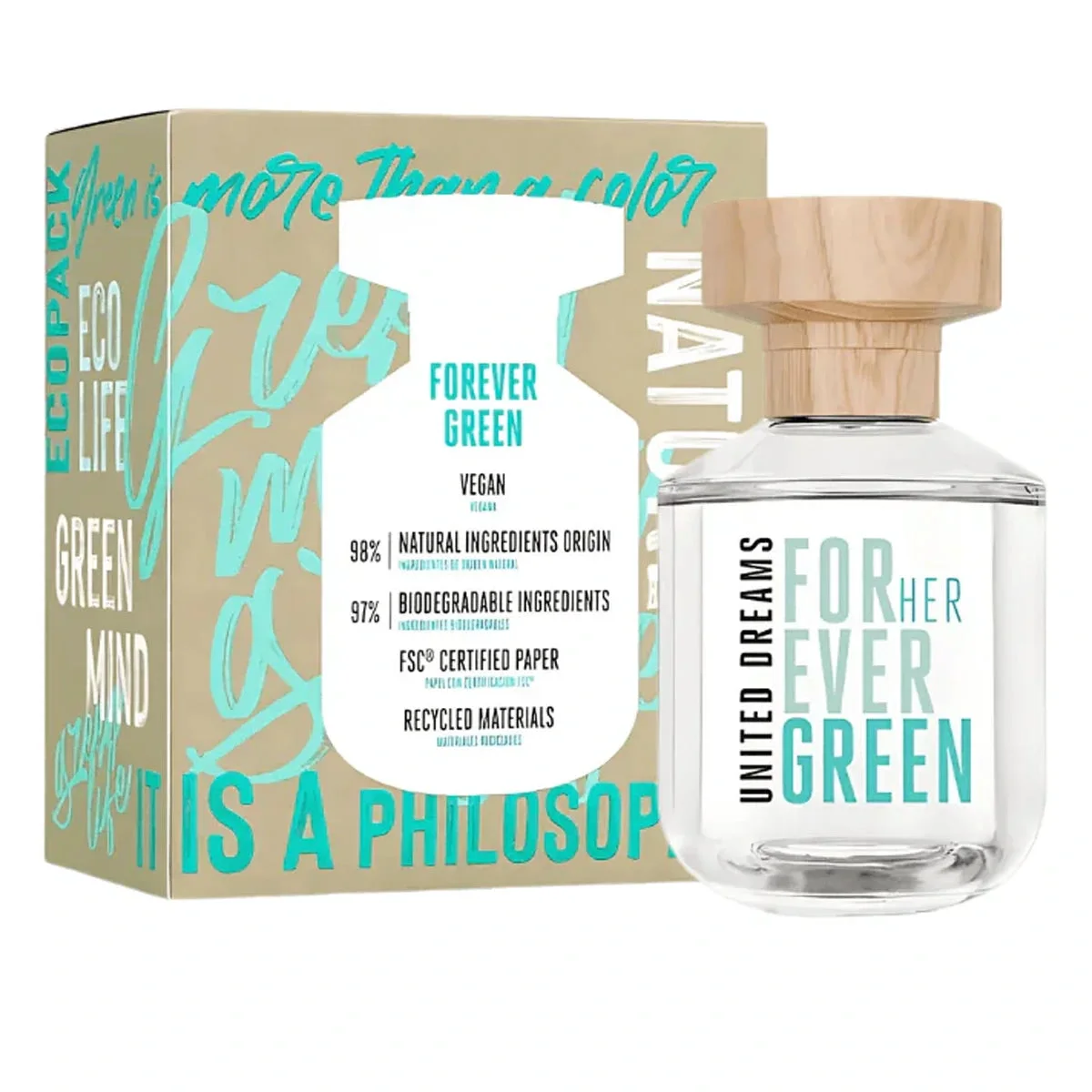 Forever Green 2.7oz EDT for women bottle