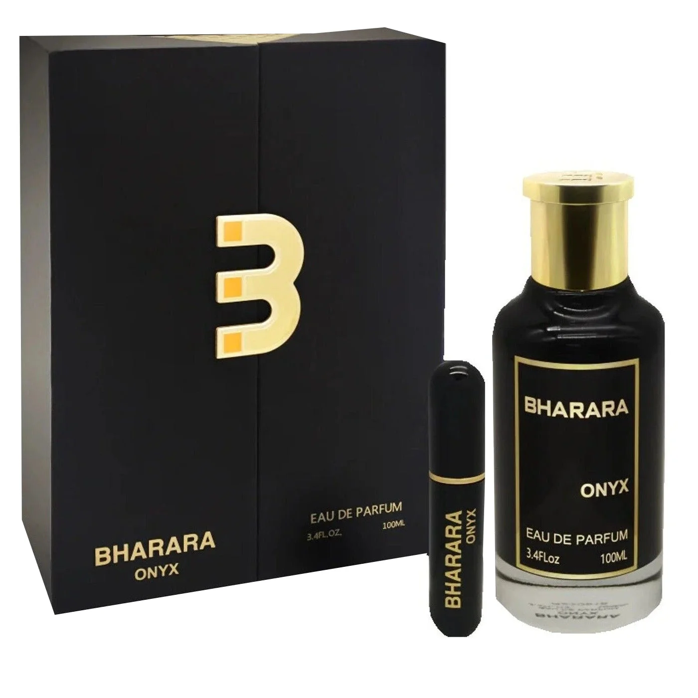 Bharara Onyx 3.4 oz EDP for men bottle