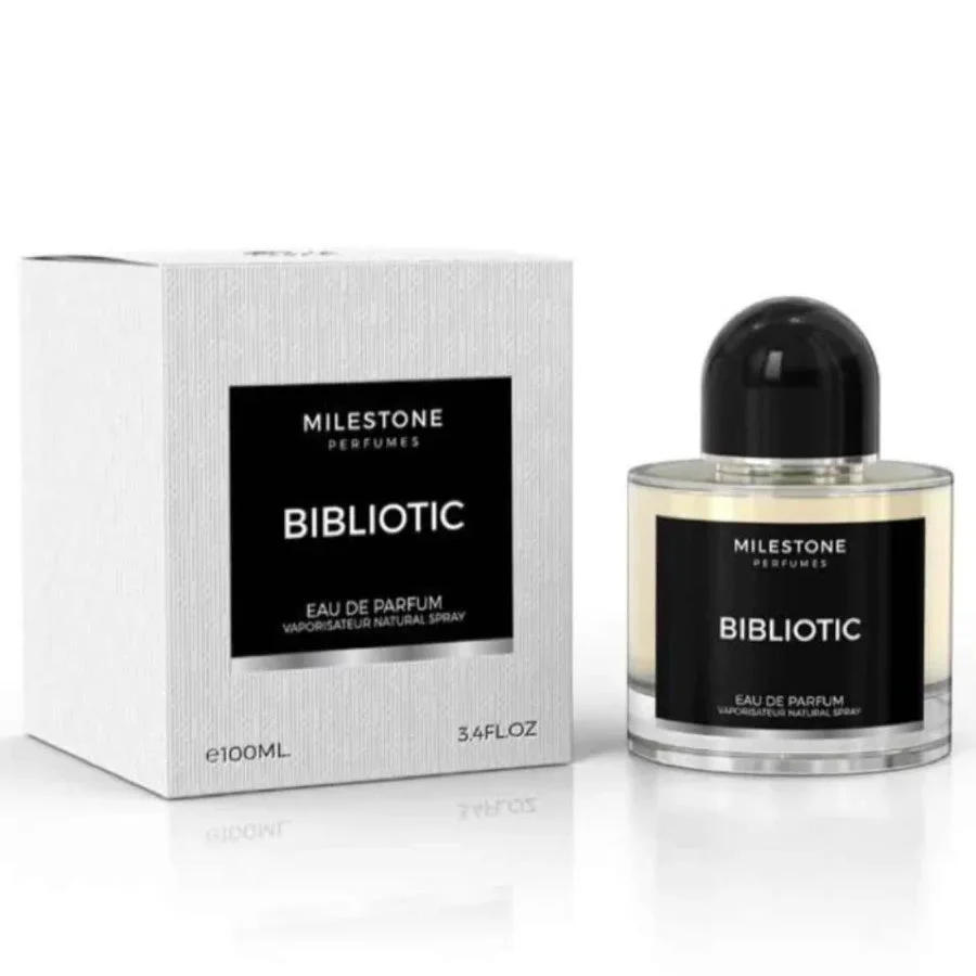 Bibliotic 3.4 oz EDP unisex bottle