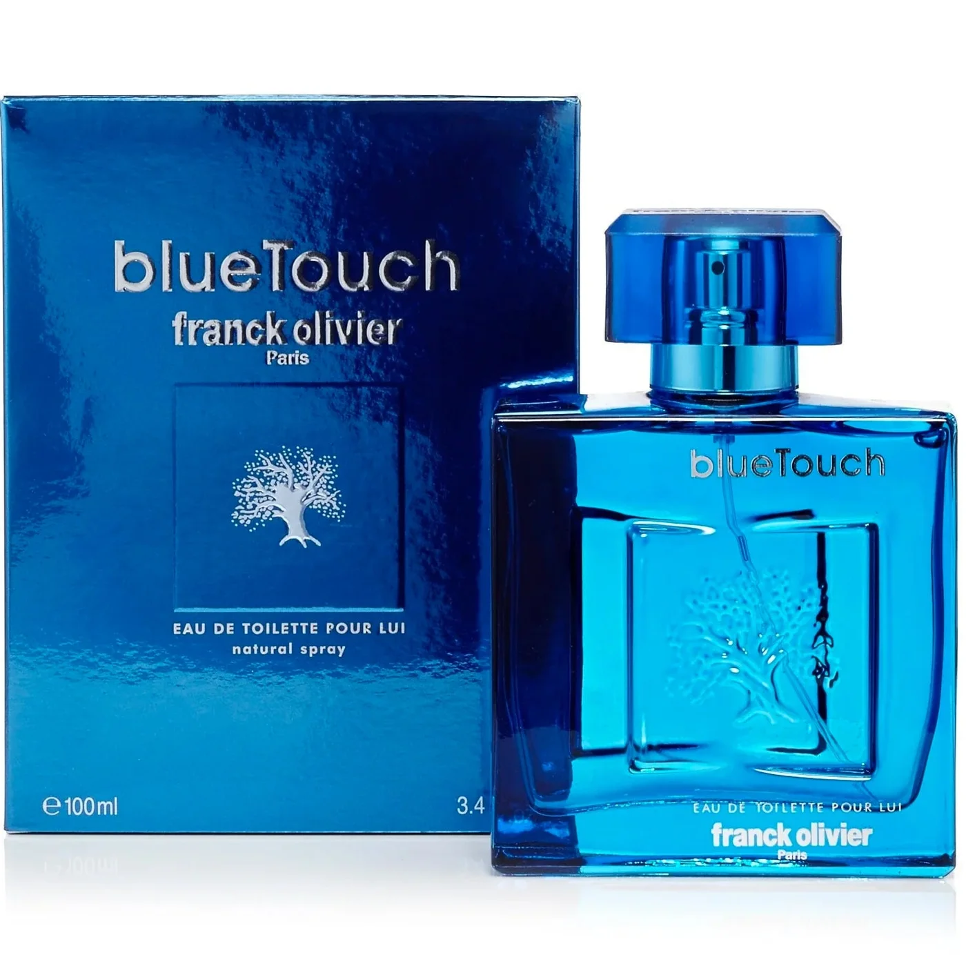 Blue Touch 3.4 oz EDT for men bottle