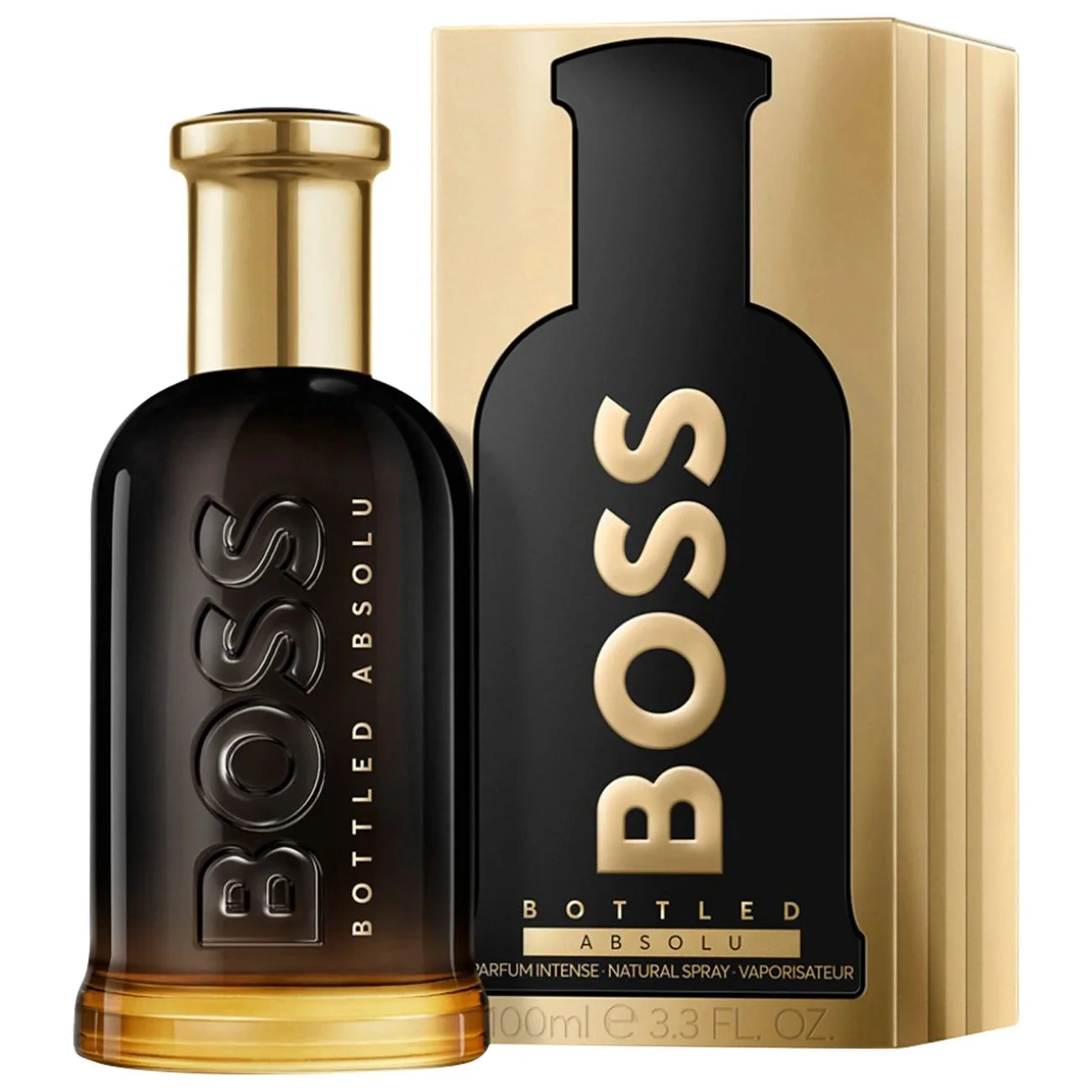 Boss Bottled Absolu Parfum Intense 3.4 oz for men bottle