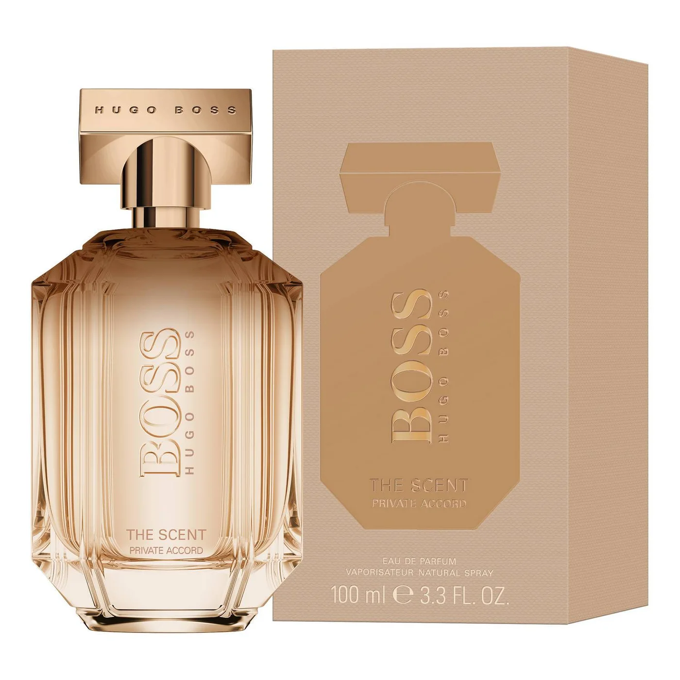 The Scent Private Accord by Hugo Boss 3.3 oz EDP for women bottle