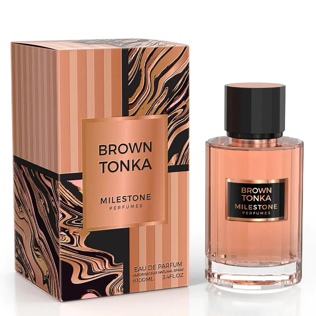 Brown Tonka 3.4 oz EDP unisex bottle