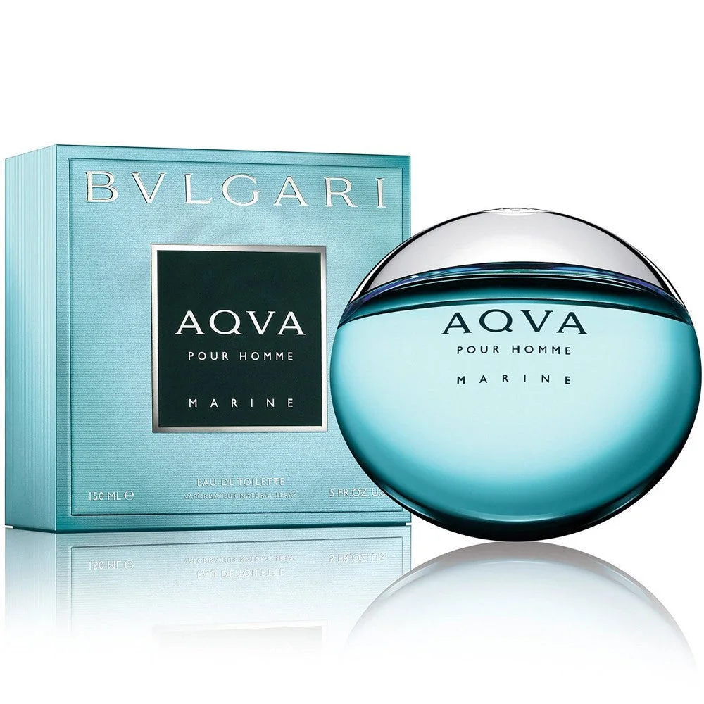 BVLGARI Aqva Marine 5.0 oz EDT pour homme bottle