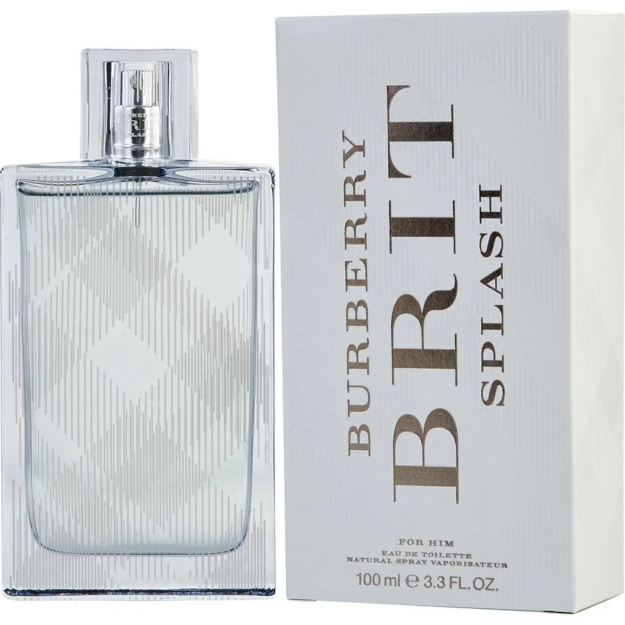 Burberry Brit Splash 3.3 oz EDT for men bottle
