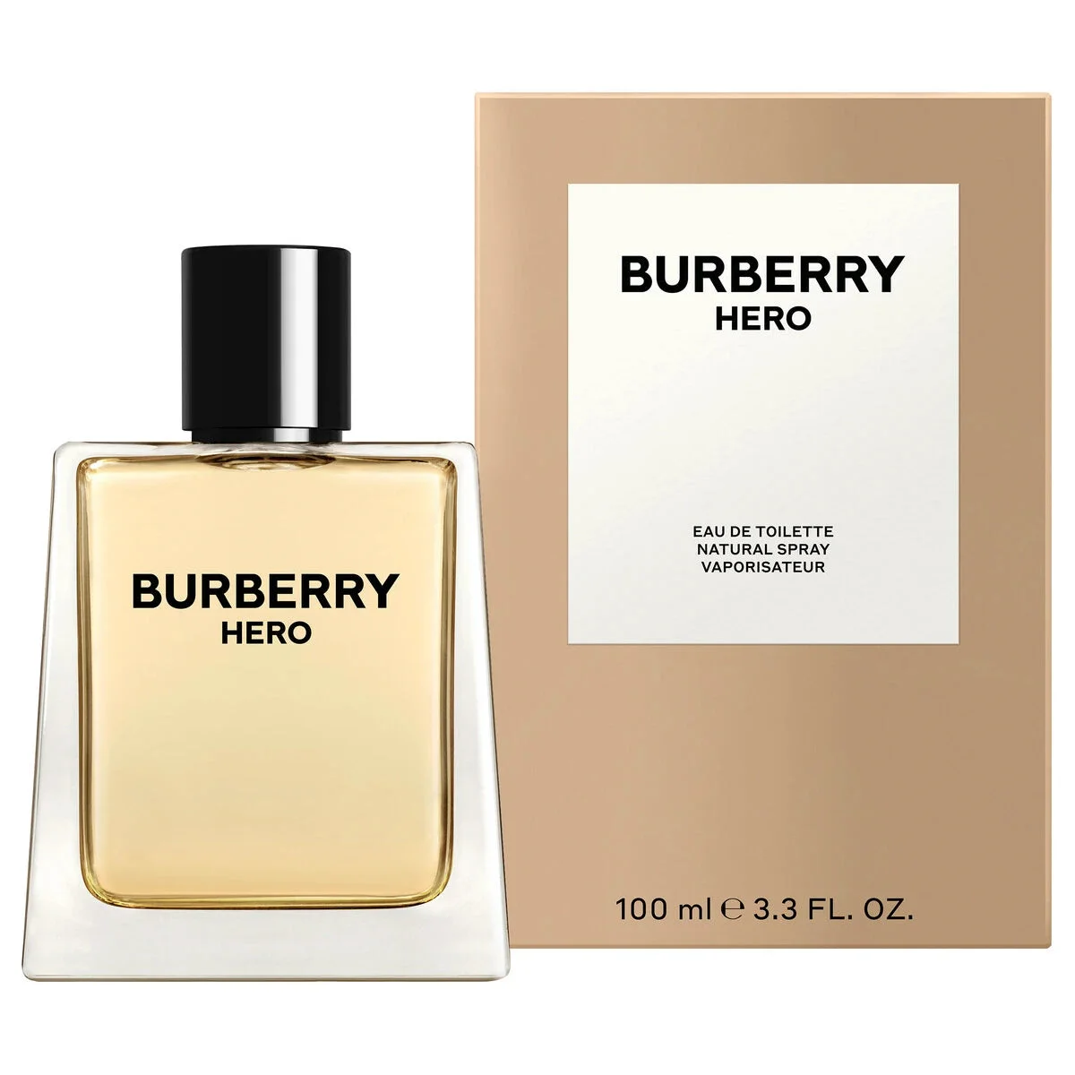 Burberry Hero 3.3 oz EDT for men bottle