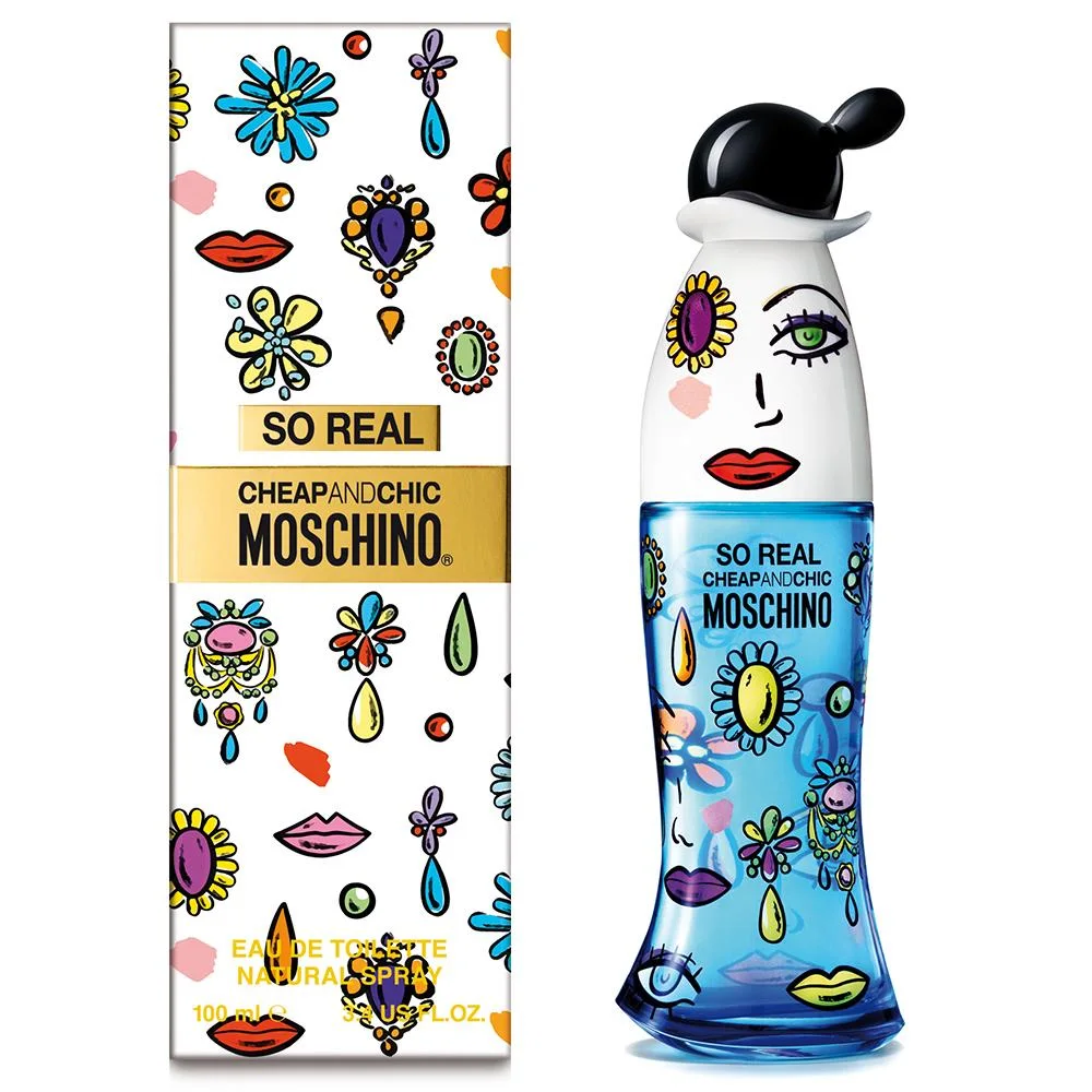 Moschino Cheap and Chic So Real 3.4 oz EDT for women bottle