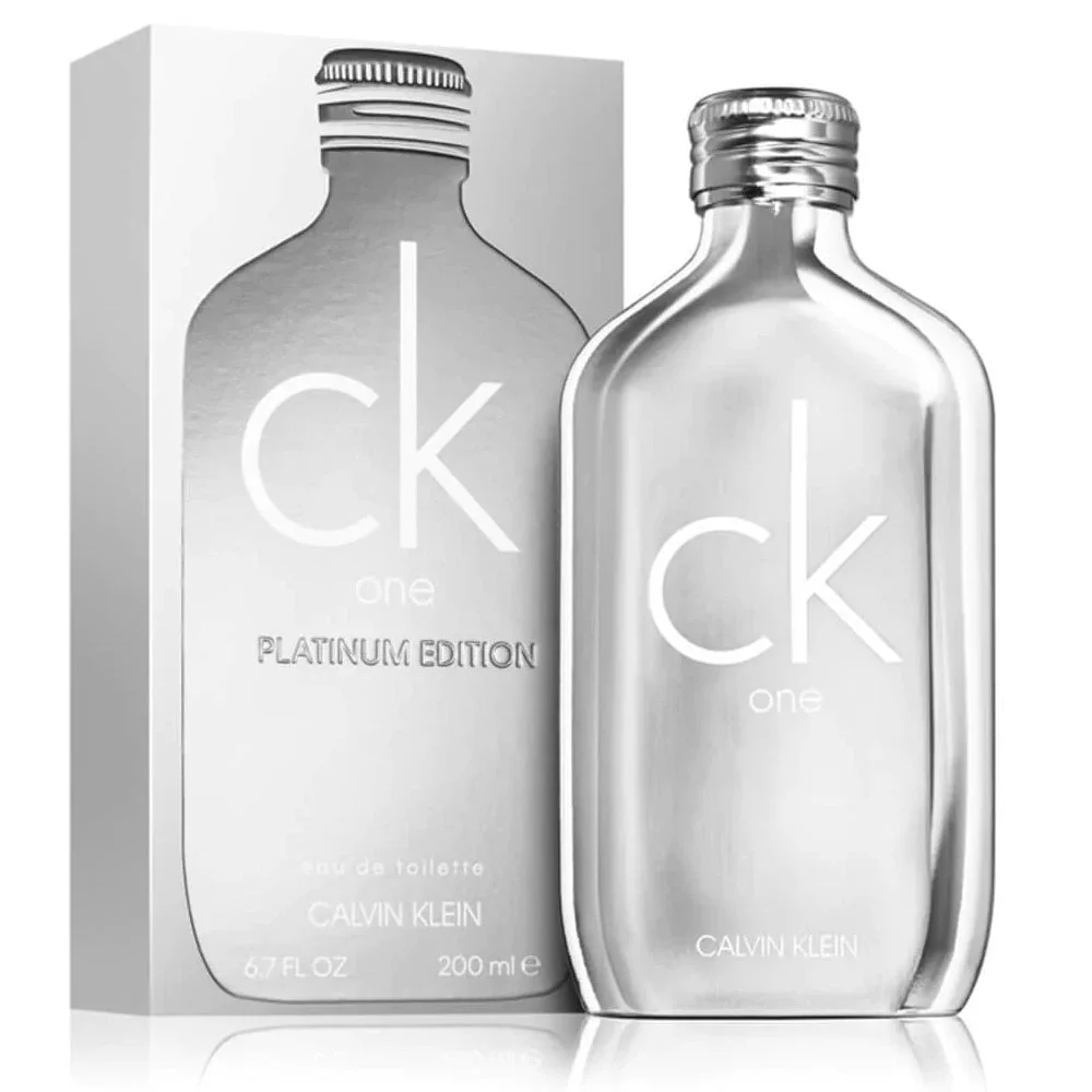 CK One Platinum 6.7 oz EDT Unisex bottle