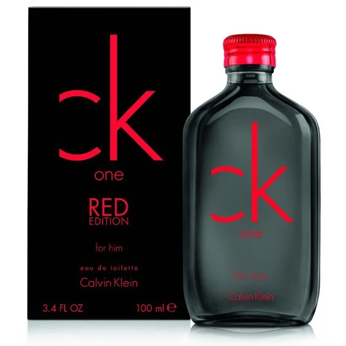 One Red 3.4 oz EDT for men bottle