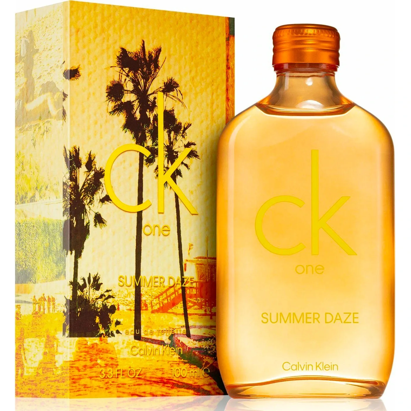 CK One Summer Daze 2022 3.3 oz EDT for unisex bottle