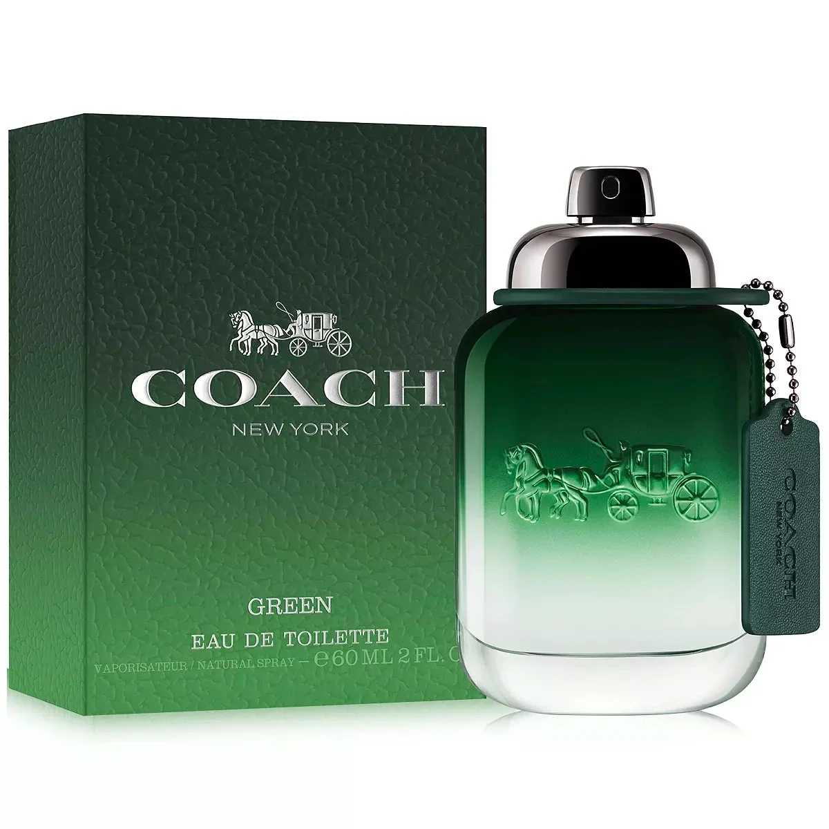 Coach Green 2.0 oz EDT for men bottle