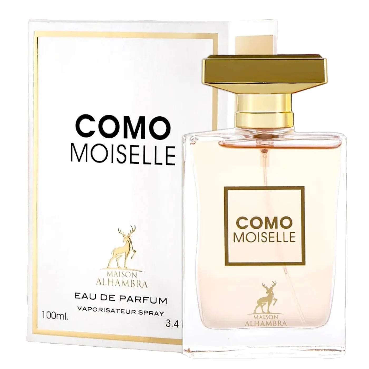 Como Moiselle 3.4 oz EDP Unisex bottle