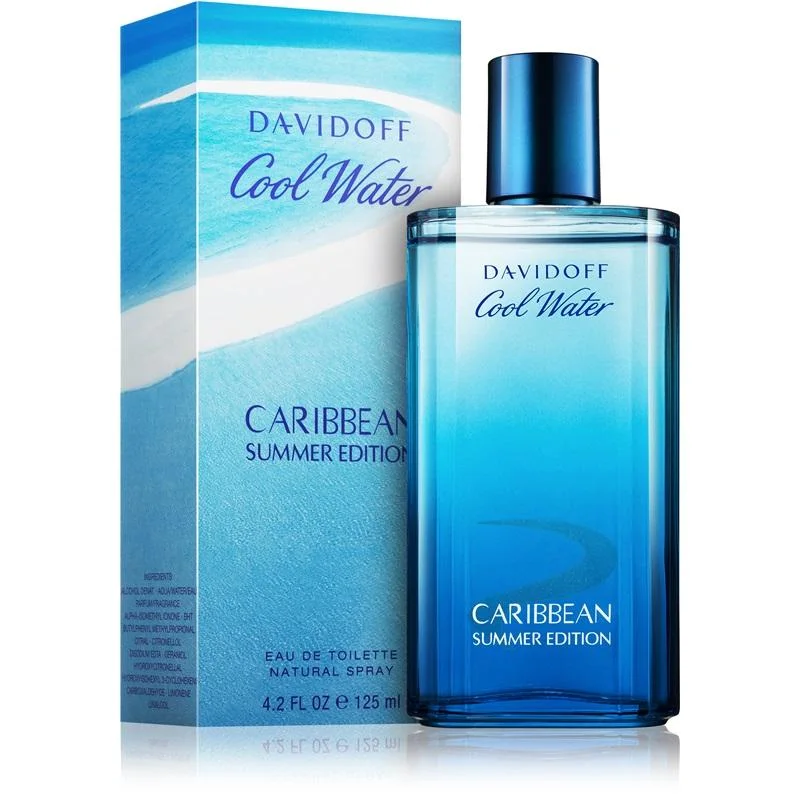 Cool Water Caribbean Summer Edition 4.2 oz EDT for men bottle