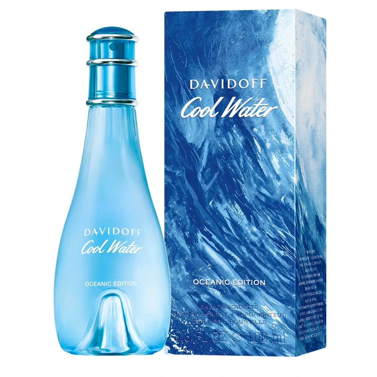 Cool Water Oceanic 3.4 oz EDT for women bottle