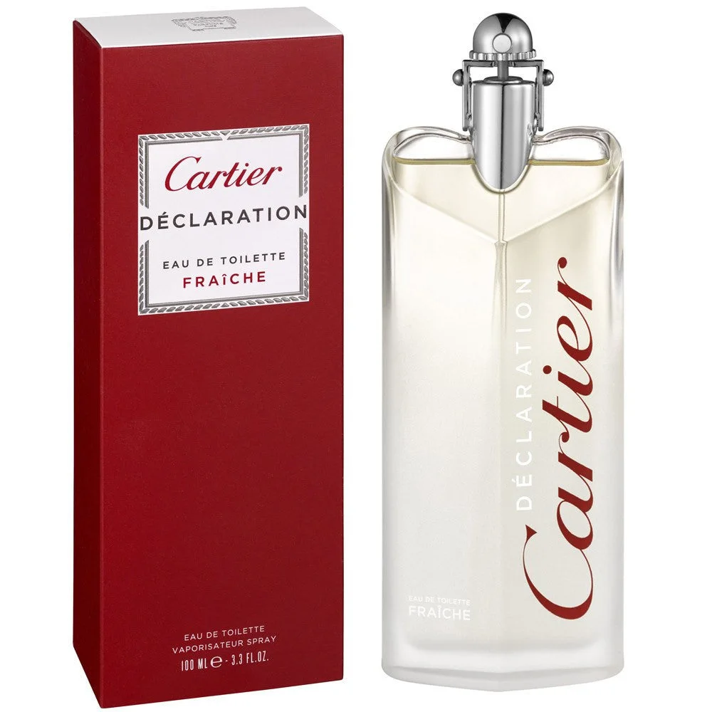 Declaration Fraiche 3.3 oz EDT for men bottle