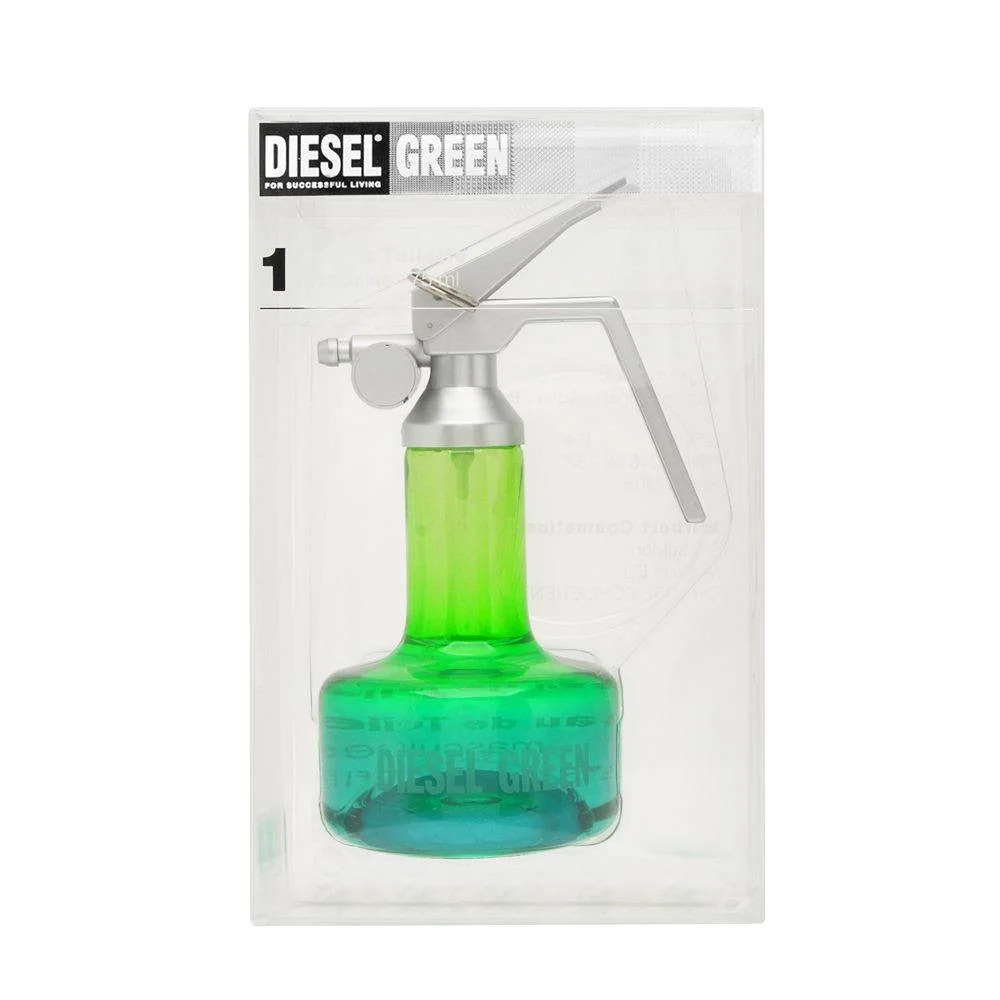 Diesel Green 2.5 oz EDT for men bottle