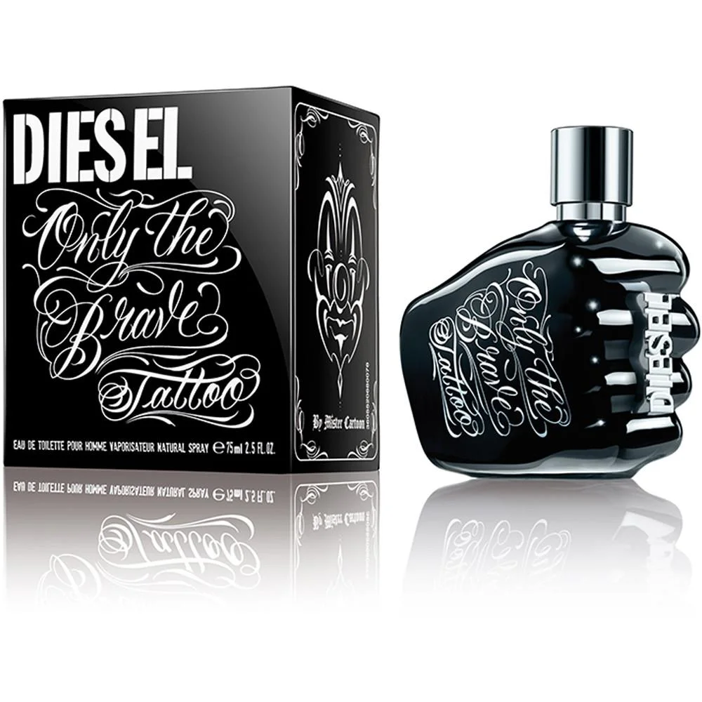 Only The Brave Tattoo 2.5 oz EDT for men bottle