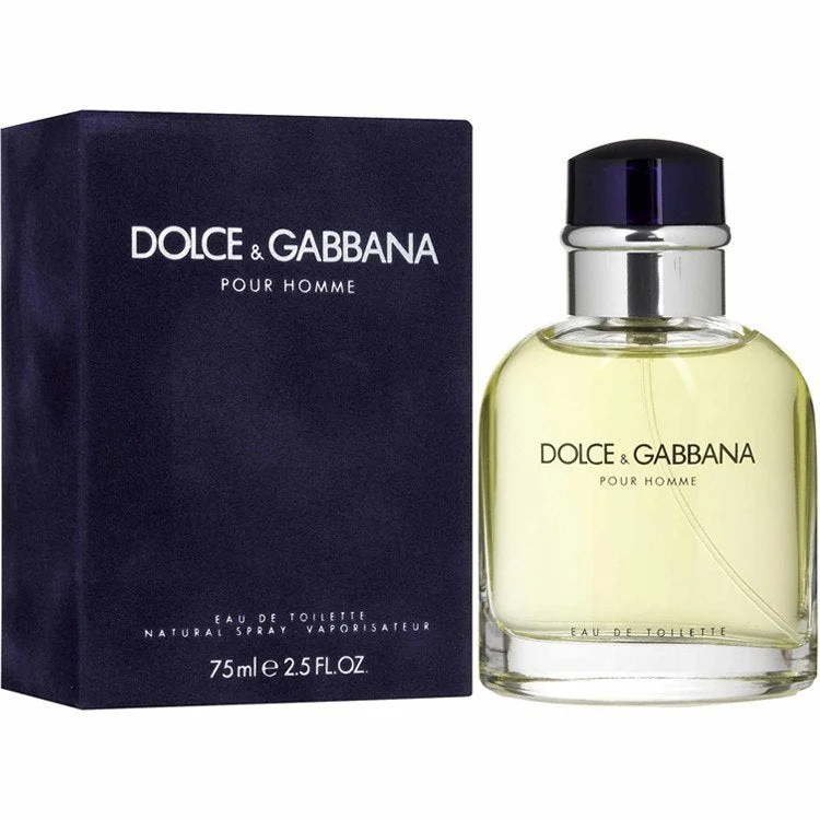 Dolce and Gabbana 2.5 oz EDT for men bottle