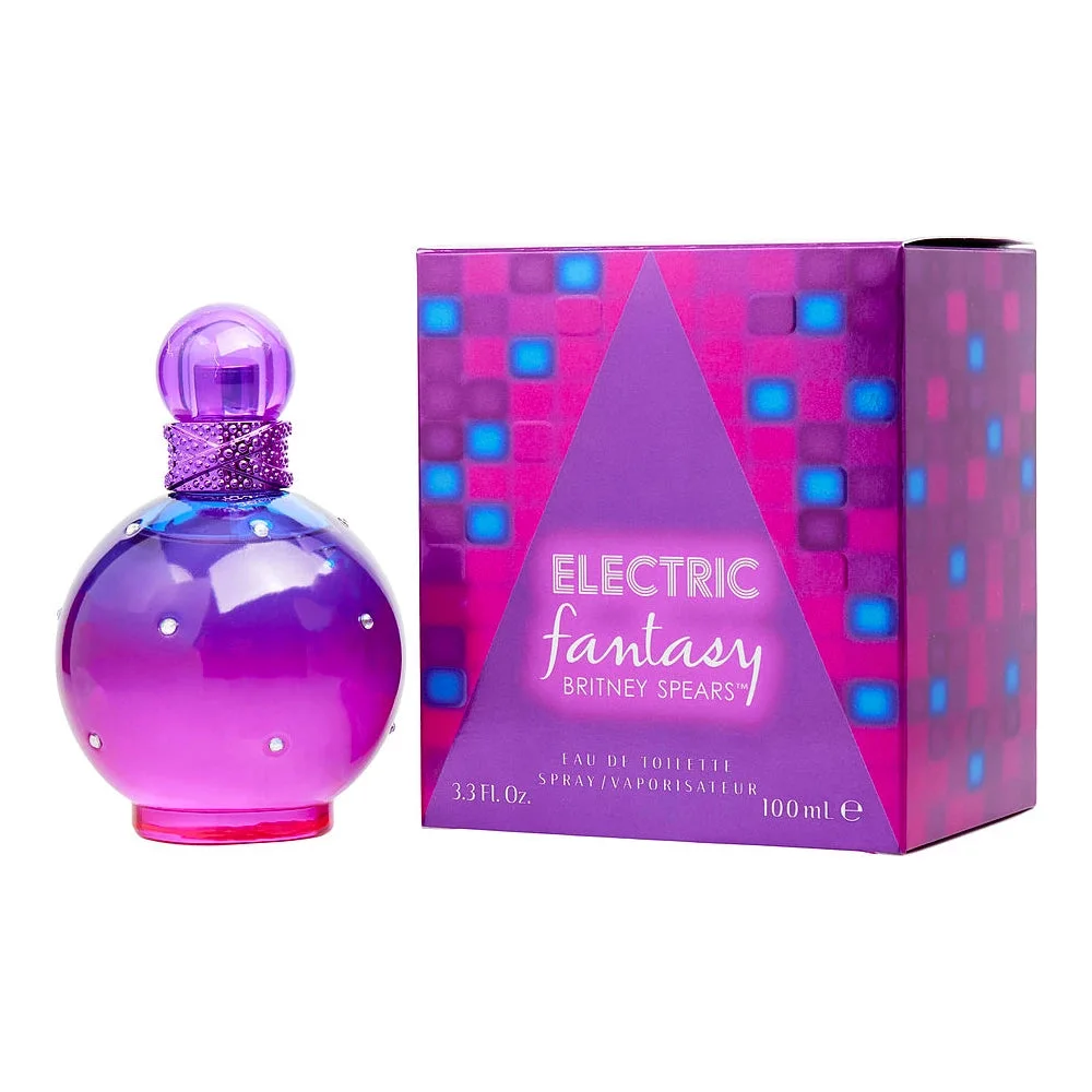 Britney Spears Fantasy Electric 3.4 oz EDT for women bottle