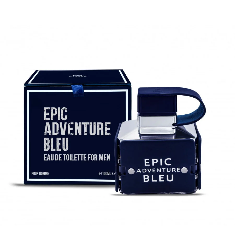 Epic Adventure Bleu 3.4 oz EDT for men bottle
