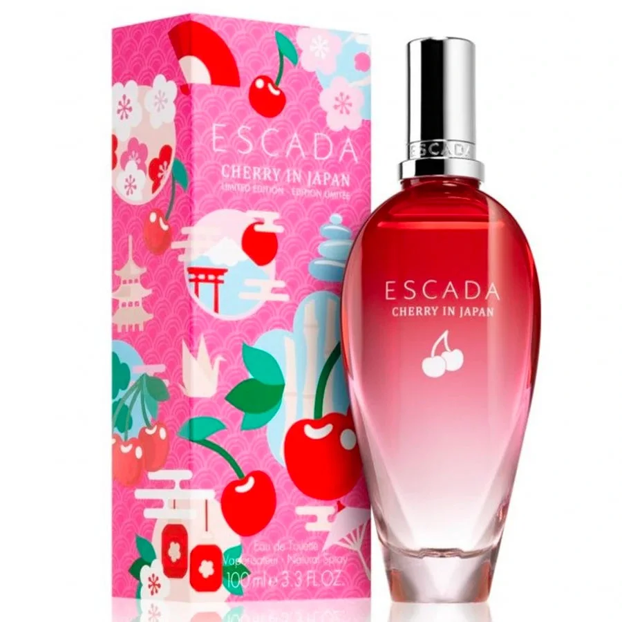 Escada Cherry In Japan 3.3 oz EDT for women bottle