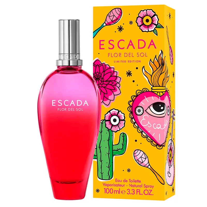 Flor Del Sol 3.3 oz Limited Edition EDT for women bottle