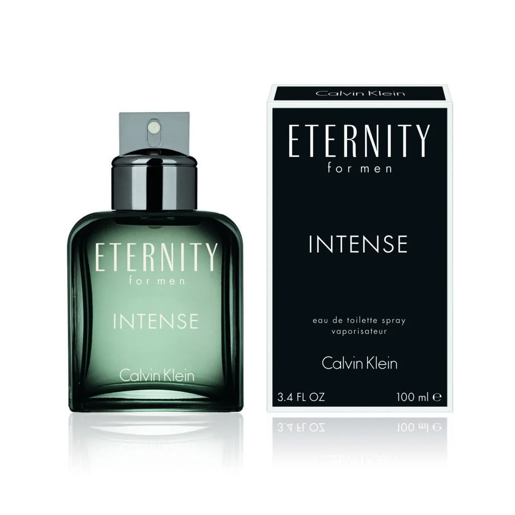 Eternity Intense 3.4 oz EDT for Men bottle