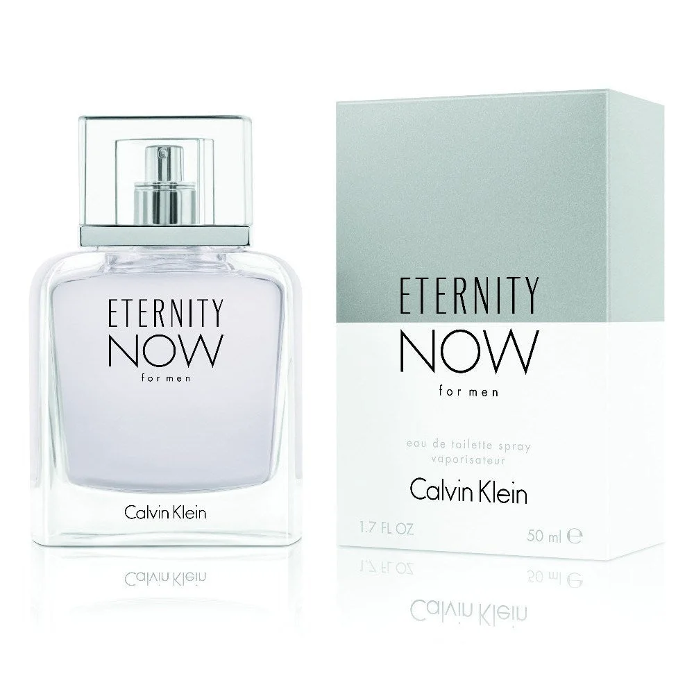 Eternity Now 3.4 oz EDT for men bottle