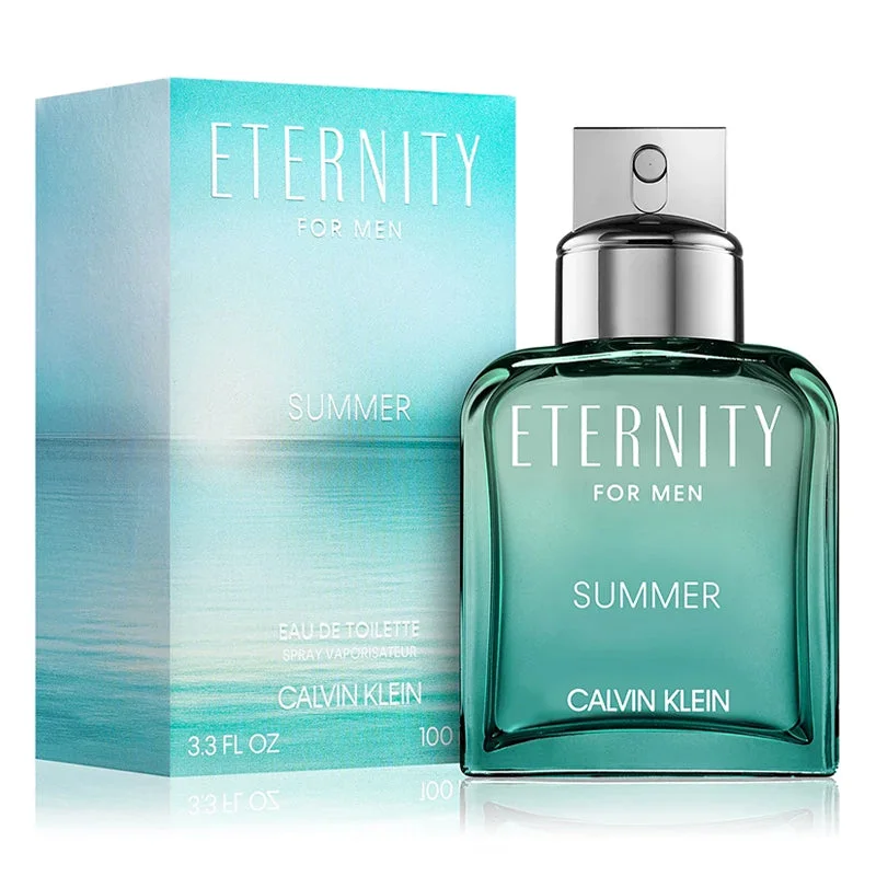 Eternity Summer 2020 3.3 oz EDT for men bottle