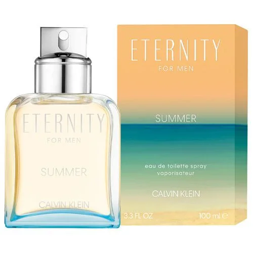 Eternity Summer 2019 3.3 oz EDT for men bottle