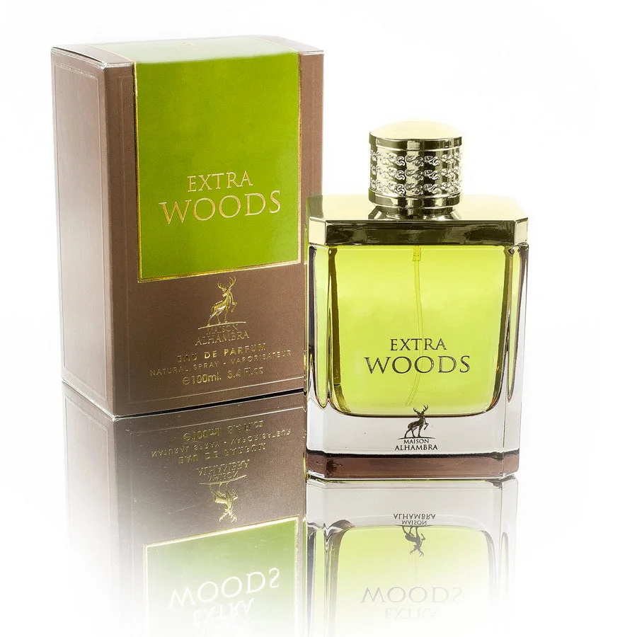 Extra Woods 3.4 oz EDP for men bottle
