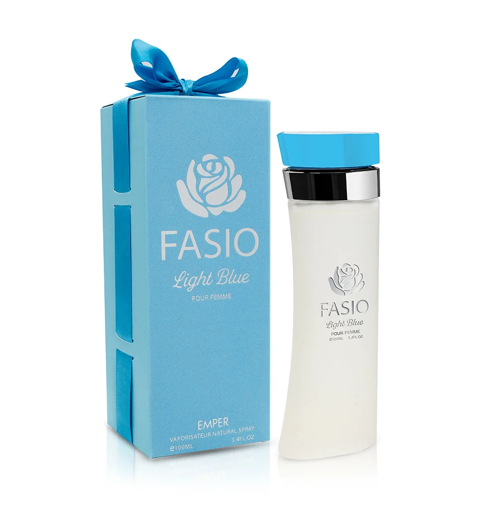 Fasio Light Blue 3.4 oz EDP for women bottle