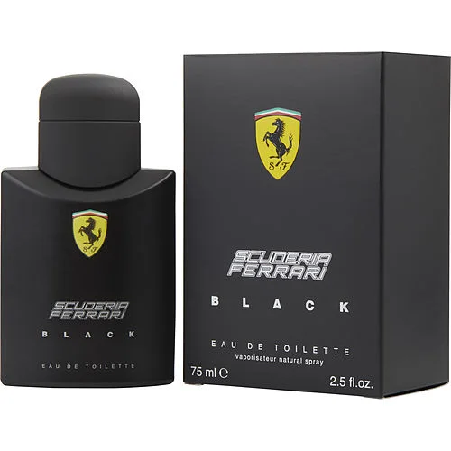 Scuderia Ferrari Black 2.5 oz EDT for men bottle