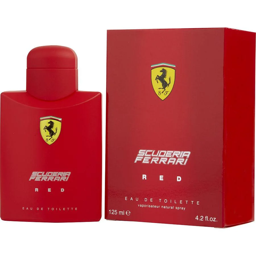 Ferrari Scuderia Red 4.2 oz EDT for men bottle
