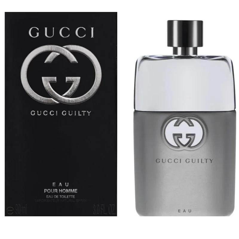 Gucci Guilty Eau 3.0 oz EDT for men bottle