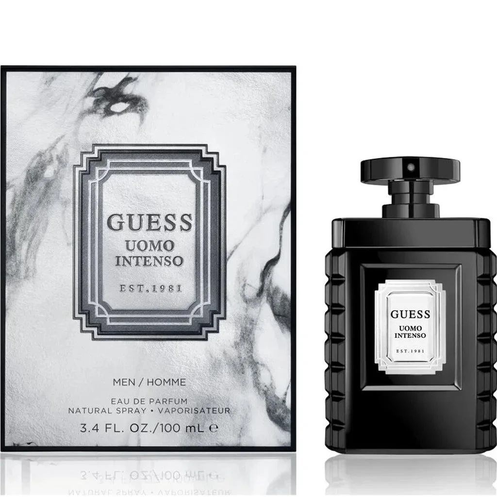 Uomo Intenso 3.4 oz EDP for men bottle