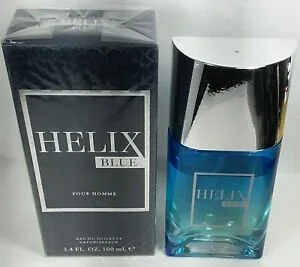 Helix Blue 3.4 oz EDT for men bottle