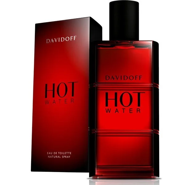 Hot Water 3.7 oz EDT for men bottle